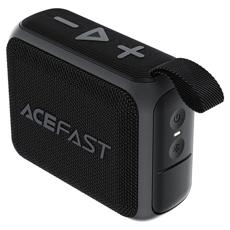Casti Acefast Wireless Speaker Go (K4), Bluetooth 5.4, Portable, 5W Full-range Speaker, Waterproof IPX7, Type-C, 900mAh, Negru