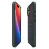 Husa de protectie Spigen Liquid Air (ACS10371) compatibil cu iPhone 17, Abyss Green