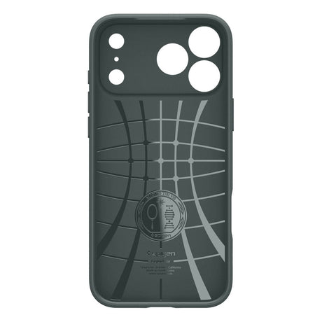 Husa de protectie Spigen Liquid Air (ACS10333) compatibil cu iPhone 17 Pro, Abyss Green