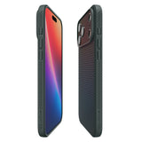 Husa de protectie Spigen Liquid Air (ACS10267) compatibil cu iPhone 17 Pro Max, Abyss Green