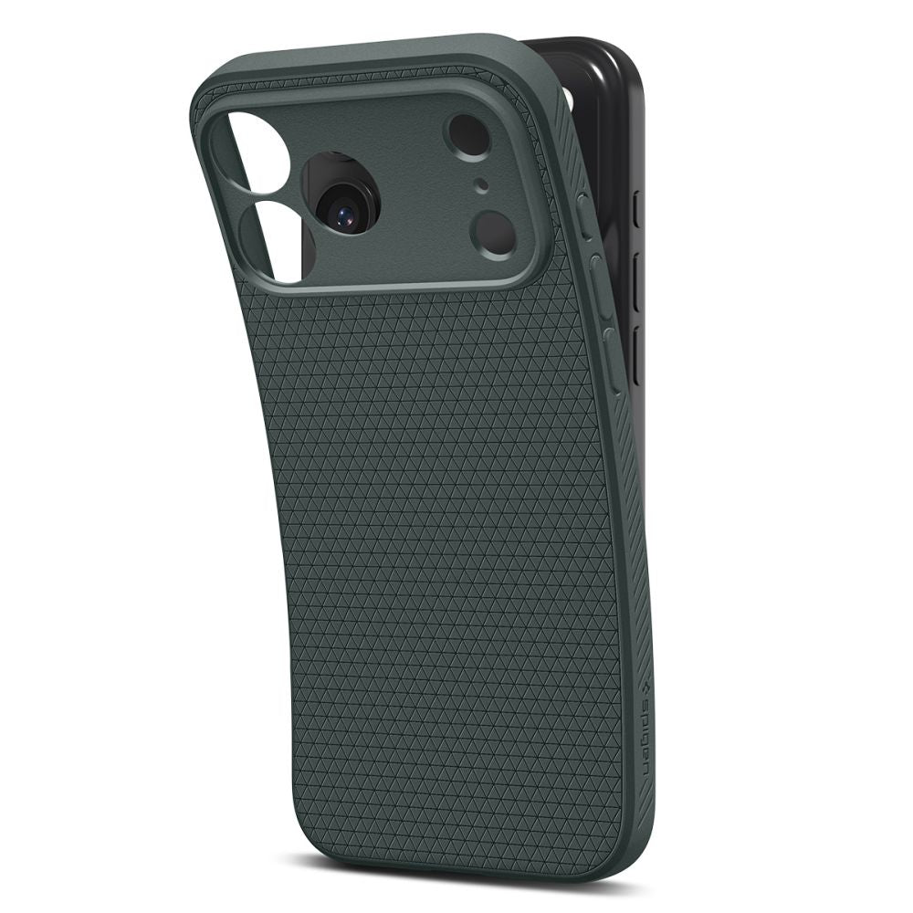 Husa de protectie Spigen Liquid Air (ACS10267) compatibil cu iPhone 17 Pro Max, Abyss Green
