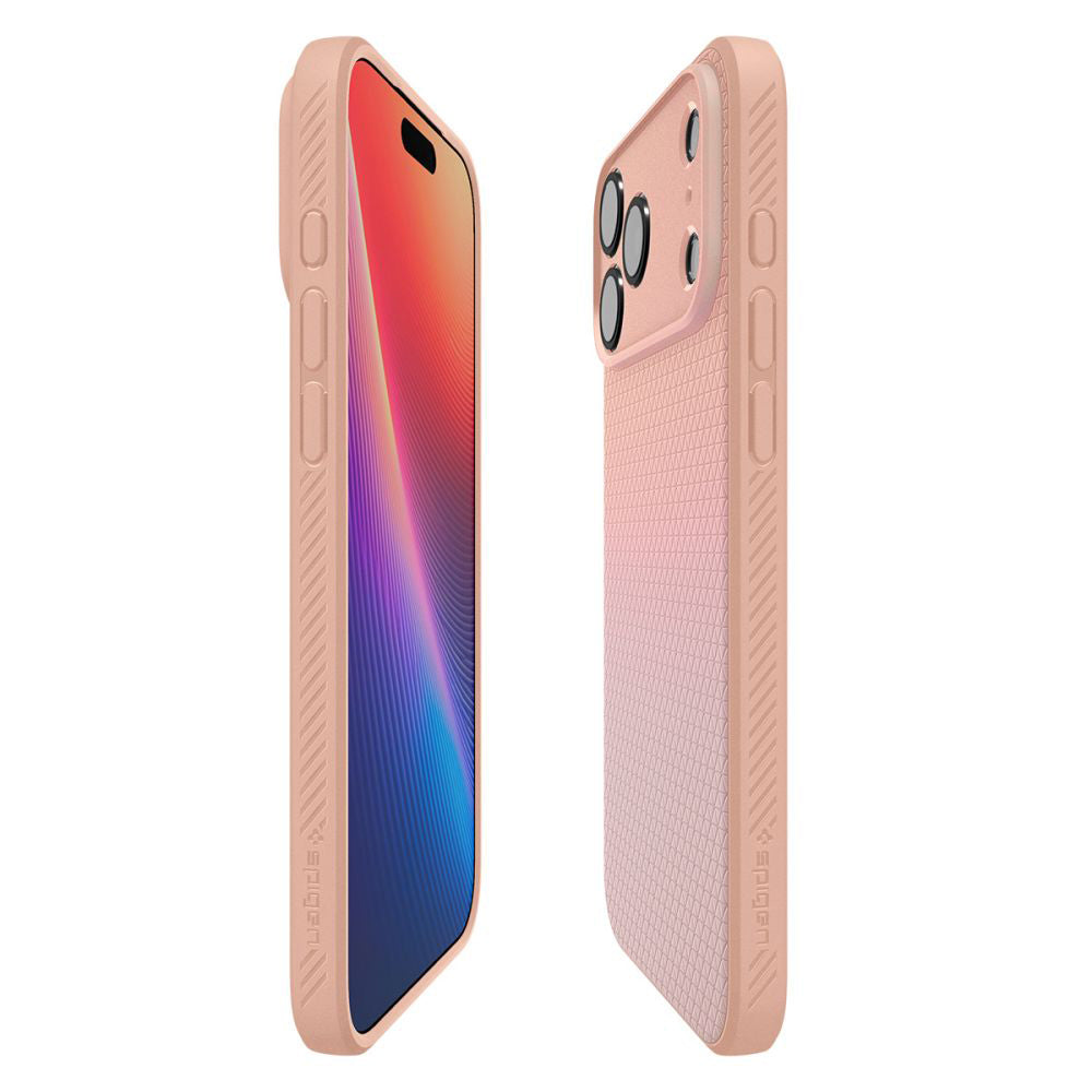 Husa de protectie Spigen Liquid Air (ACS10269) compatibil cu iPhone 17 Pro Max, Rose Titanium