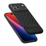 Husa de protectie Spigen Caseology Parallax "S" MagSafe (ACS09964) compatibil cu iPhone 17 Pro, Negru Mat