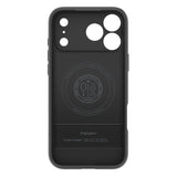 Husa de protectie Spigen Caseology Parallax "S" MagSafe (ACS09911) compatibil cu iPhone 17 Pro Max, Negru Mat