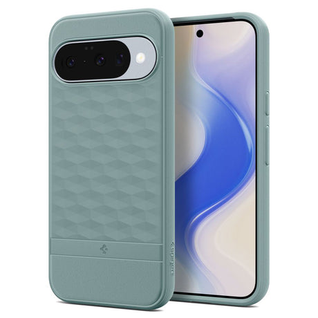 Husa de protectie Spigen Caseology Parallax MagSafe (ACS09709) compatibil cu Google Pixel 10 / 10 Pro, Sage Green