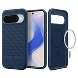 Husa de protectie Spigen Caseology Parallax MagSafe (ACS09710) compatibil cu Google Pixel 10 / 10 Pro, Albastru Inchis