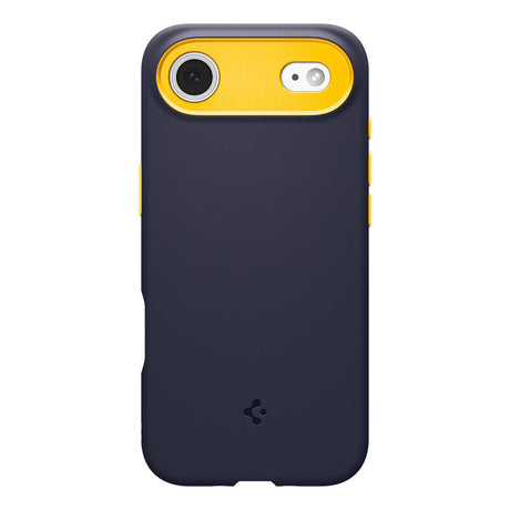Husa de protectie Spigen Caseology Nano Pop MagSafe (ACS10300) compatibil cu iPhone 17 Air, Albastru Berry Navy
