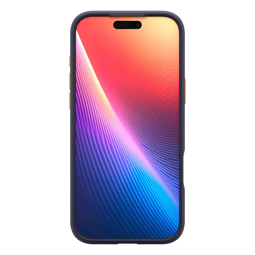 Husa de protectie Spigen Caseology Nano Pop MagSafe (ACS10326) compatibil cu iPhone 17 Pro, Albastru Berry Navy