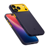 Husa de protectie Spigen Caseology Nano Pop MagSafe (ACS10326) compatibil cu iPhone 17 Pro, Albastru Berry Navy