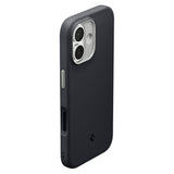 Husa de protectie Spigen Caseology Nano Pop MagSafe (ACS10366) compatibil cu iPhone 17, Negru Sesame