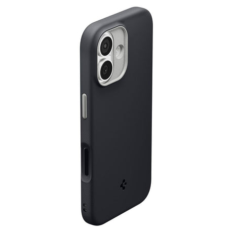 Husă Spigen Caseology Nano Pop MagSafe neagră pentru iPhone 17