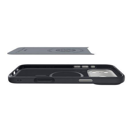 Husa de protectie Spigen Caseology Nano Pop MagSafe (ACS10262) compatibil cu iPhone 17 Pro Max, Negru Sesame