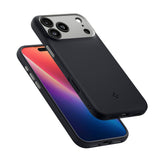 Husa de protectie Spigen Caseology Nano Pop MagSafe (ACS10262) compatibil cu iPhone 17 Pro Max, Negru Sesame