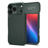 Husa de protectie Spigen Optik Armor compatibil cu iPhone 18 Pro Max / iPhone 17 Pro Max, Verde