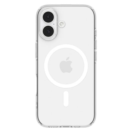 Husa de protectie Spigen Liquid Crystal MagSafe (ACS10397) compatibil cu iPhone 17, Transparent / White