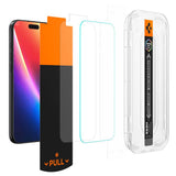 Folie de protectie Spigen Glas.tR EZ-FIT Pro HD (AGL09870) compatibil cu iPhone 17 Air, Transparent