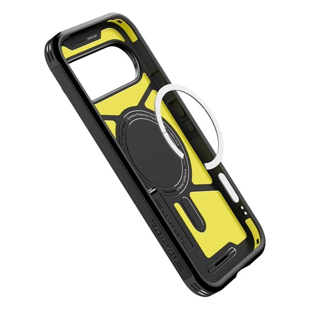 Husa de protectie Spigen Tough Armor MagSafe (ACS09728) compatibil cu Google Pixel 10 Pro XL, Negru