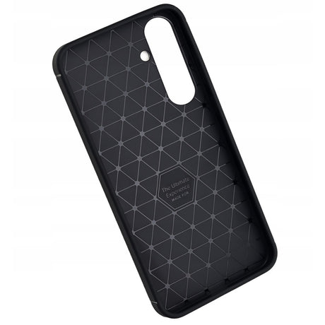 Husă neagră Techsuit CarbonFiber pentru Samsung Galaxy A17 5G