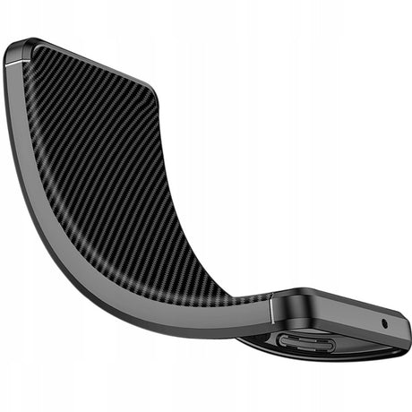 Husă neagră Techsuit CarbonFiber pentru Samsung Galaxy A17 5G