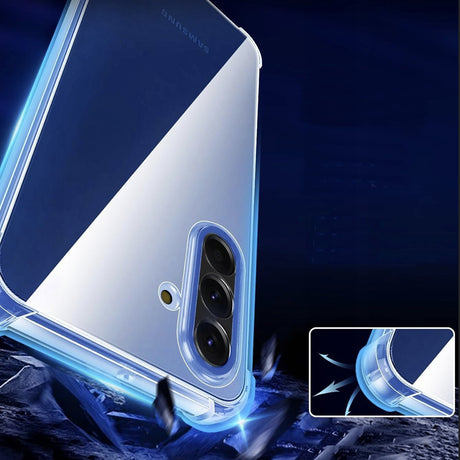 Husa de protectie Techsuit Shockproof Clear Silicone compatibil cu Samsung Galaxy A17 5G / A17 4G, Transparent