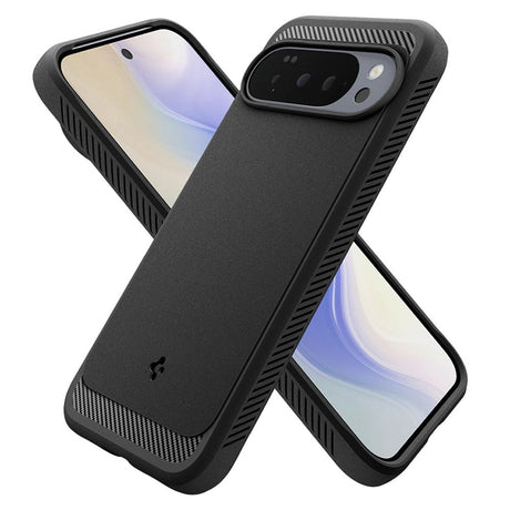 Husa de protectie Spigen Rugged Armor MagSafe (ACS09721) compatibil cu Google Pixel 10 Pro XL, Negru Mat