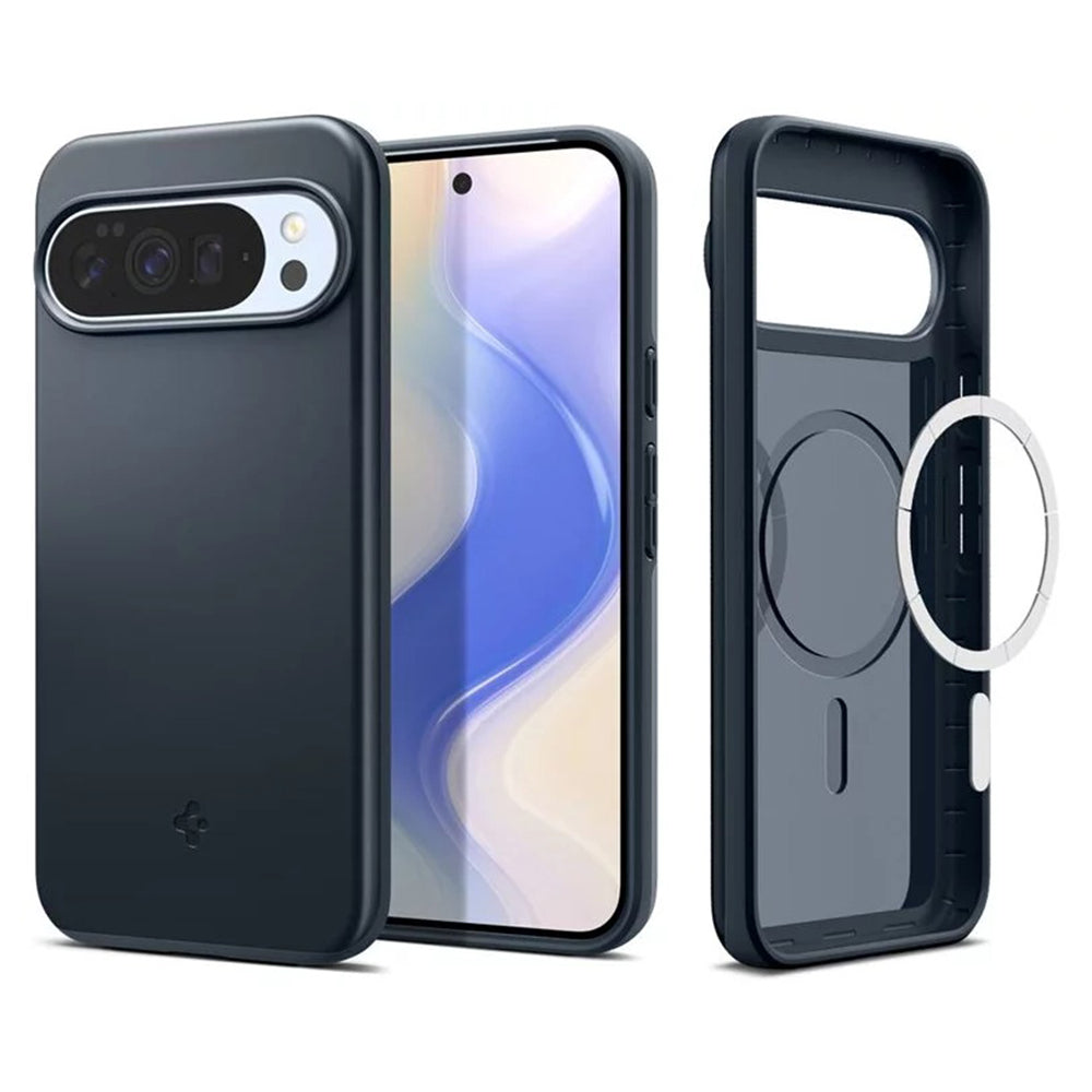 Husa de protectie Spigen Thin Fit MagSafe (ACS09723) compatibil cu Google Pixel 10 Pro XL, Metal Slate