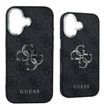 Husa de protectie Guess Hardcase Big 4G Logo Classic Logo (GUHCP17SP4G4SMCK) compatibil cu iPhone 17, Negru