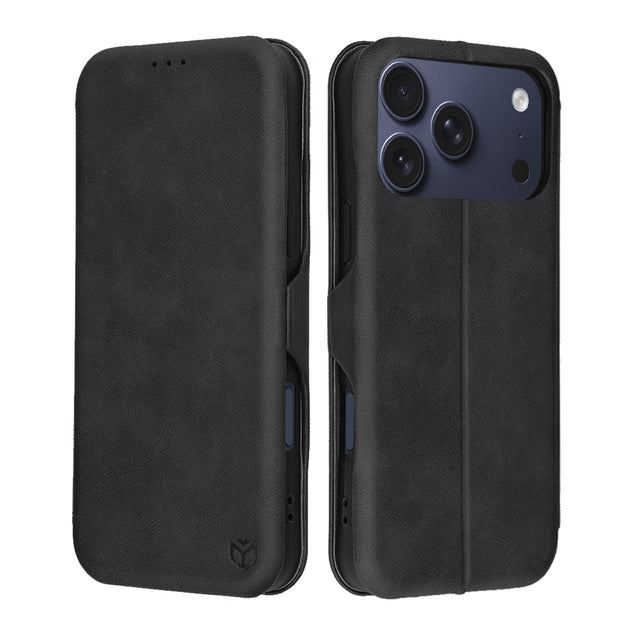 Husa de protectie Techsuit Safe Wallet Plus compatibil cu iPhone 17 Pro, Negru