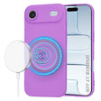 Husa de protectie Techsuit SoftFlex MagSafe compatibil cu iPhone 17 Air, Mov