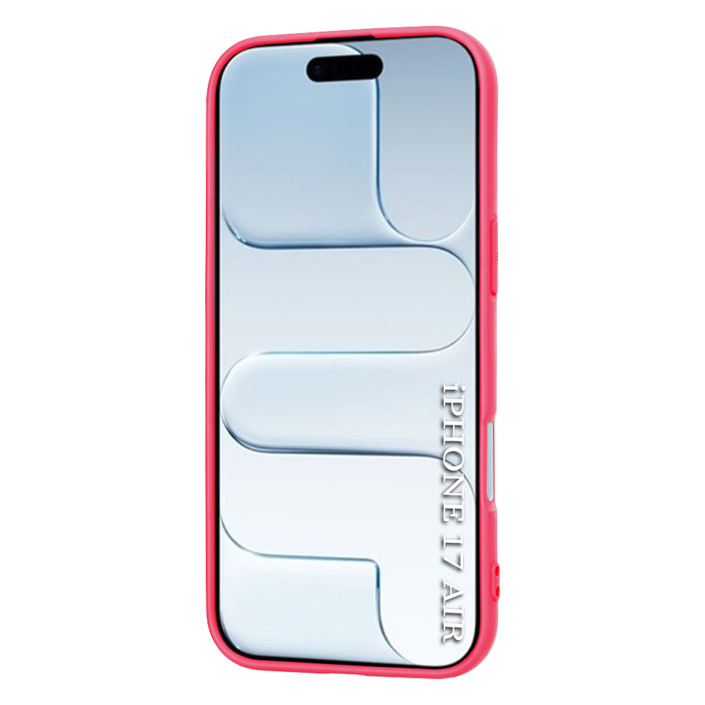 Husa de protectie Techsuit SoftFlex MagSafe compatibil cu iPhone 17 Air, Roz Intens
