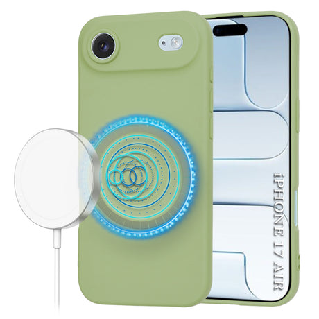 Husa de protectie Techsuit SoftFlex MagSafe compatibil cu iPhone 17 Air, Matcha