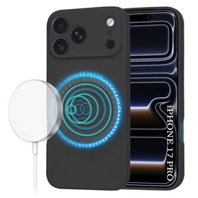 Husa de protectie Techsuit SoftFlex MagSafe compatibil cu iPhone 17 Pro, Negru
