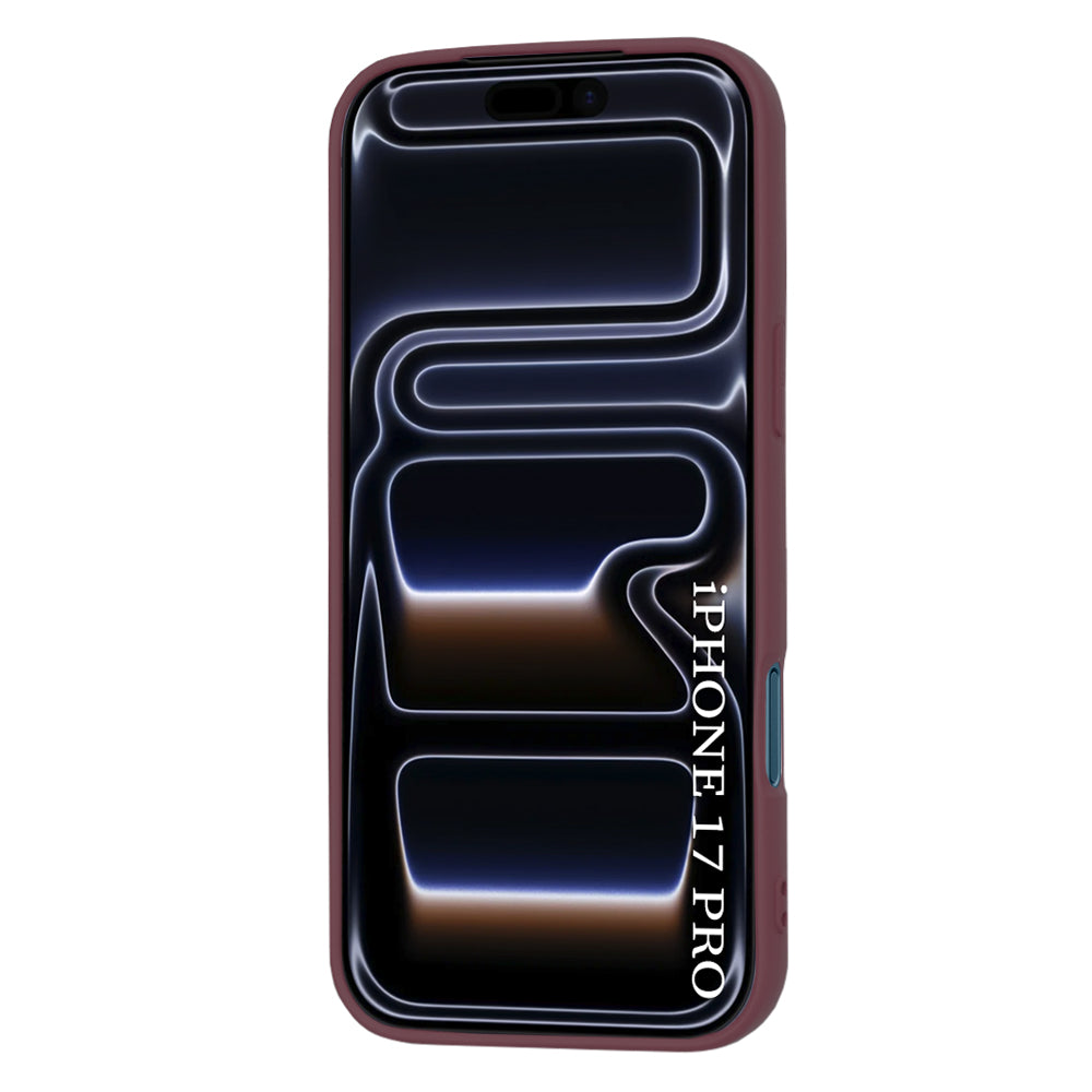 Husa de protectie Techsuit SoftFlex MagSafe compatibil cu iPhone 17 Pro, Plum Red