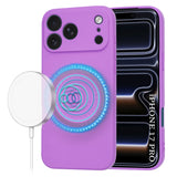 Husa de protectie Techsuit SoftFlex MagSafe compatibil cu iPhone 17 Pro, Mov