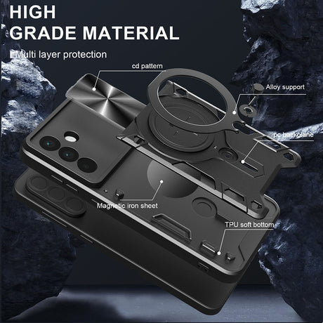 Husa de protectie Techsuit CamGuard Pro compatibil cu Samsung Galaxy A17 5G / A17 4G / M17 / F17, Rosu