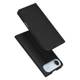 Husa de protectie Techsuit Magskin Book compatibil cu iPhone 17 Air, Negru
