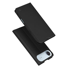 Husa de protectie Techsuit Magskin Book compatibil cu iPhone 17 Air, Negru