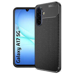 Husa de protectie Techsuit CarbonFiber compatibil cu Samsung Galaxy A17 5G / A17 4G / M17 / F17, Negru