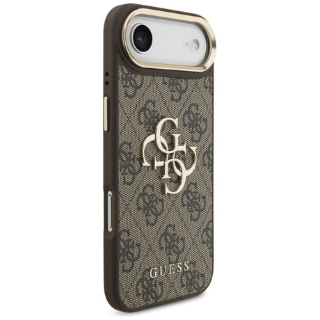 Husa de protectie Guess Hardcase Big 4G Classic Logo (GUHCP17M4GMGCBR) compatibil cu iPhone 17 Air, Maro