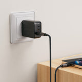 Cablu Acefast (C10-04), Fast Charging, USB to Type-C, 3A, 25.000 Bends, Durable Silicone, 1.2m, Negru