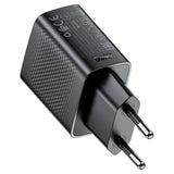 Incarcator Acefast (A102), GaN, Fast Charging, Type-C, PD30W, Smart Chip, Negru