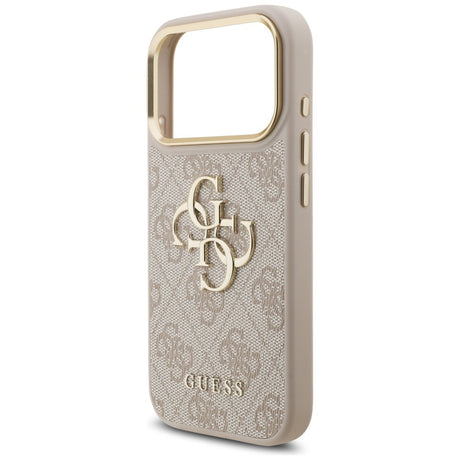 Husa de protectie Guess Hardcase Big 4G compatibil cu iPhone 17 Pro, Roz
