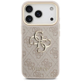 Husa de protectie Guess Hardcase Big 4G compatibil cu iPhone 17 Pro, Roz