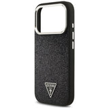 Husa de protectie Guess Glitter Series compatibil cu iPhone 17 Pro, Negru