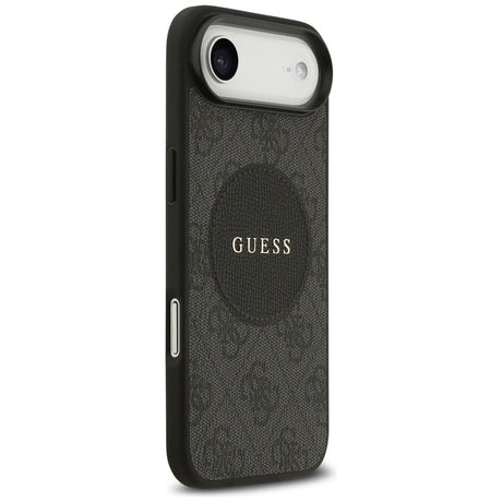 Husa de protectie Guess 4G Circle Classic Logo MagSafe (GUHMP17MP4PGRSGK) compatibil cu iPhone 17 Air, Negru