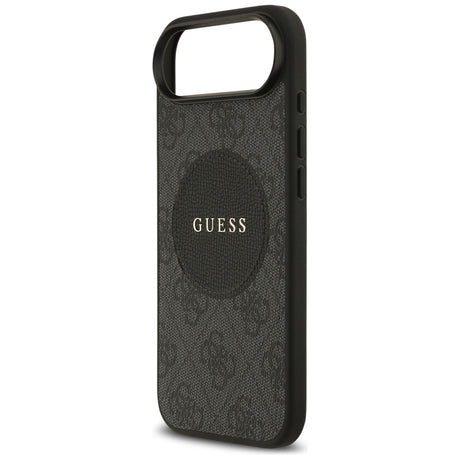 Husa de protectie Guess 4G Circle Classic Logo MagSafe (GUHMP17MP4PGRSGK) compatibil cu iPhone 17 Air, Negru