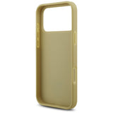 Husa de protectie Guess Rhinestone Triangle Logo (GUHCP17LHDGTPD) compatibil cu iPhone 17 Pro, Auriu