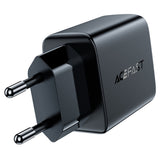 Incarcator Acefast (A33), Dual Port, Fast Charge 2x USB, QC18W, Negru