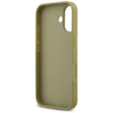 Husa de protectie Guess Fixed Glitter Big 4G (GUHCP17SHG4SGD) compatibil cu iPhone 17, Auriu