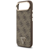 Husa de protectie Guess Hardcase 4G Triangle Logo (GUHMP17MP4GTDGMW) compatibil cu iPhone 17 Air, Maro